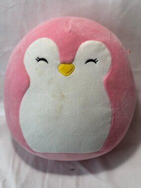 Squishmallow Piper the Penguinl 8" Plush Blue Gold "Original" Kellytoy NEW